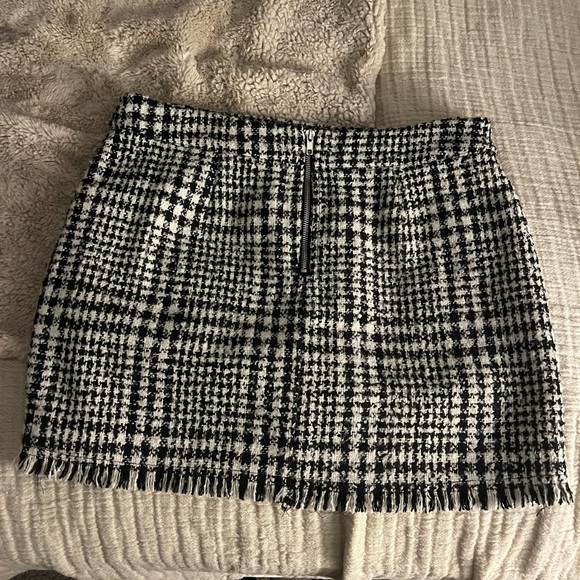 Naked Zebra Tweed Skirt - Picture 3 of 3